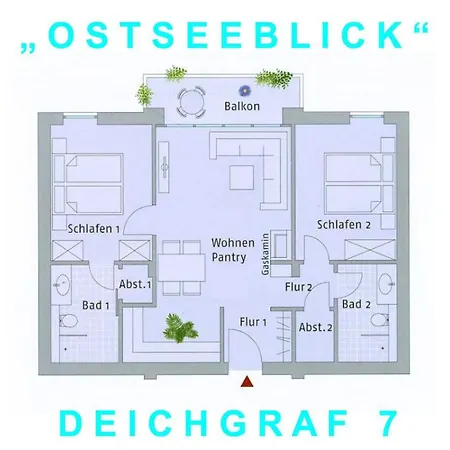 아파트 Deichgraf 7 